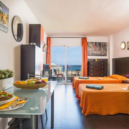 926 Fabulous View Of Lasamericas, Seafront Studio! Playa de las Americas  Ngoại thất bức ảnh