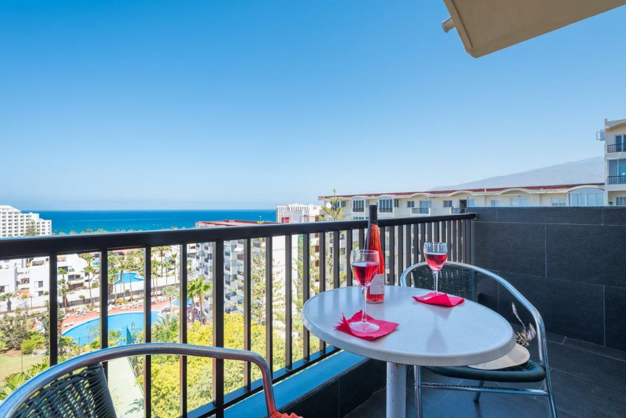 926 Fabulous View Of Lasamericas, Seafront Studio! Playa de las Americas  Ngoại thất bức ảnh
