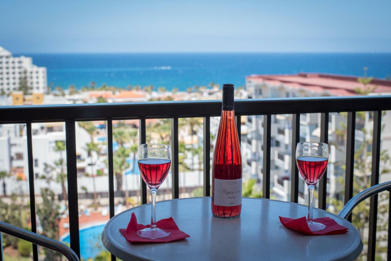 926 Fabulous View Of Lasamericas, Seafront Studio! Playa de las Americas  Ngoại thất bức ảnh